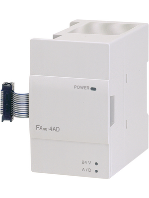 Mitsubishi Electric - FX3U-4AD - Analogue Input Module FX3G, 4 DI, FX3U-4AD, Mitsubishi Electric