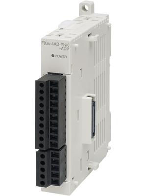 Mitsubishi Electric - FX3U-4AD-PNK-ADP - Temperature Logging Module FX3G, 4 AI (Pt1000/Ni1000, 2/3-wire), FX3U-4AD-PNK-ADP, Mitsubishi Electric