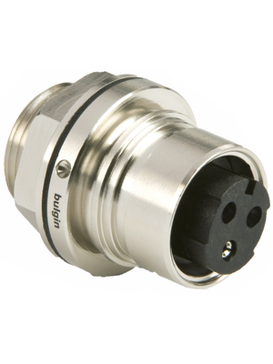 Bulgin - PXM6012/02S/ST - Panel-mount connector Poles 2, PXM6012/02S/ST, Bulgin