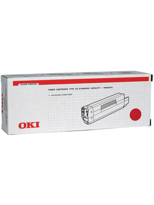 OKI - 42804506 - Toner Type C6 magenta, 42804506, OKI