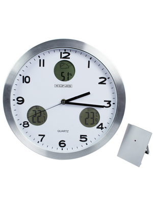 Koenig - KN-CL30 - Wall clock with outdoor sensor, KN-CL30, K?nig