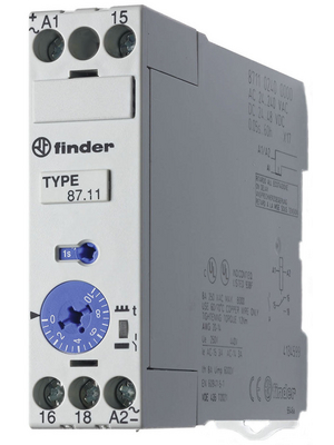 Finder - 87.11.0.240.0000 - Time lag relay Delayed operation, 87.11.0.240.0000, Finder