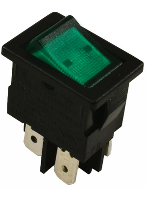 Arcolectric - H8553VBNAE - Rocker switch 2P 10 A 250 VAC, H8553VBNAE, Arcolectric