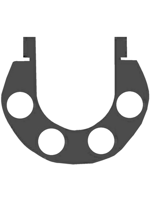 Weller - WSRH 3 - Tip retainer 4 spaces, T0058768733, WSRH 3, Weller