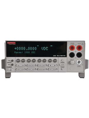 Keithley - 2001/MEM1 - Multimeter benchtop TRMS AC+DC 1000 VDC 2 ADC, 2001/MEM1, Keithley