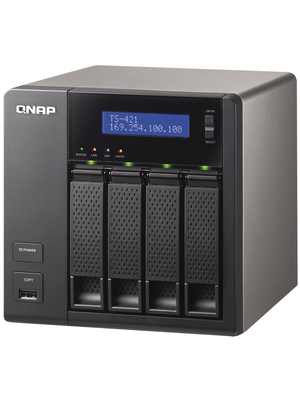 Qnap - TS-421 - Turbo NAS, TS-421, Qnap