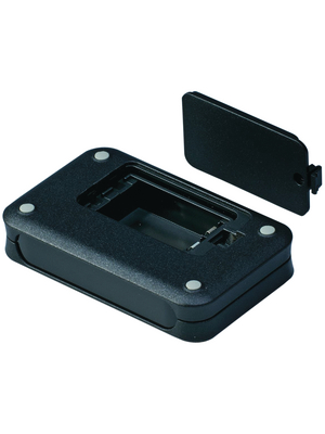 OKW - D9052409 - Enclosure black RAL 9005 117 x 24 mm ABS IP 40 N/A, D9052409, OKW