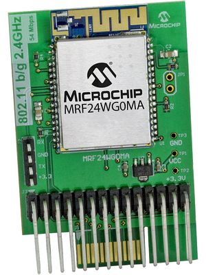 Microchip - AC164149 - MRF24WG0MA Wi-Fi G Board, AC164149, Microchip