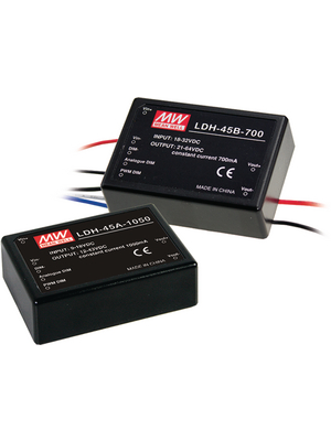 Mean Well - LDH-45A-700 - DC/DC converter 9...18 VDC 12...64 VDC   45  W, LDH-45A-700, Mean Well