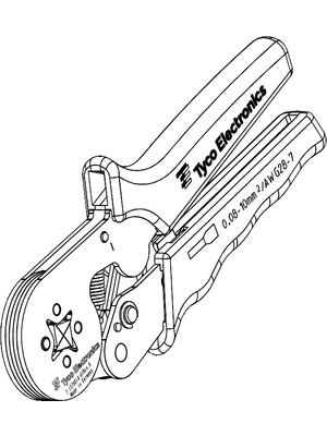 TE Connectivity - 7-1579014-0 - Crimping tool, 7-1579014-0, TE Connectivity