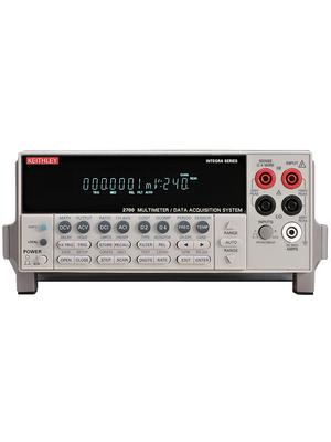 Keithley - 2700/7700/E - Multimeter benchtop TRMS AC+DC 1000 VDC 3 ADC, 2700/7700/E, Keithley
