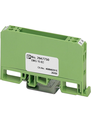 Phoenix Contact - EMG 10-B2 - Enclosure DIN rail 75 x 10 x 47.5 mm Thermoplastic, EMG 10-B2, Phoenix Contact