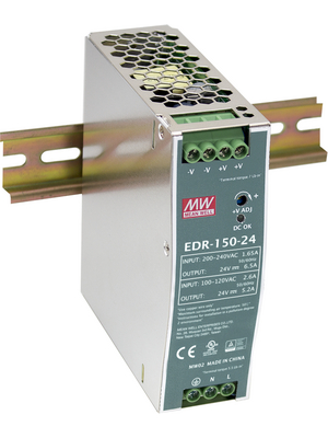 Mean Well - EDR-150-24 - Switched-mode power supply / 6.5 A, EDR-150-24, Mean Well