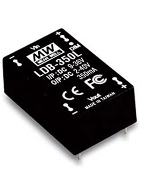 Mean Well - LDB-600L - DC/DC converter 9...28 VDC 2...30 VDC, LDB-600L, Mean Well