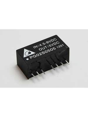 Delta-Electronics - PG02S0503A - DC/DC converter 4.5...9 VDC 3.3 VDC, PG02S0503A, Delta-Electronics