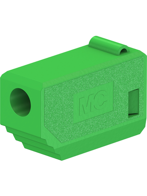 Staeubli Electrical Connectors - KT2-F GREEN - Insulation ? 2 mm green CAT I N/A, KT2-F GREEN, St?ubli Electrical Connectors