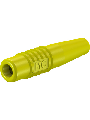 Staeubli Electrical Connectors - KT410-L YELLOW - Insulation ? 4 mm yellow CAT I N/A, KT410-L YELLOW, St?ubli Electrical Connectors