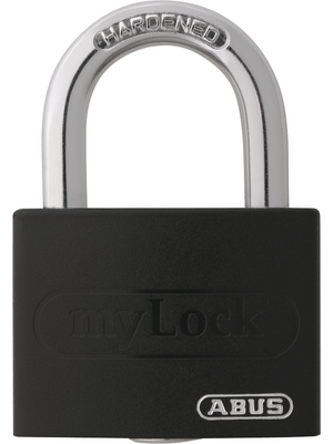 Abus - T65AL/40 BLACK - Padlock 40 mm, T65AL/40 BLACK, Abus