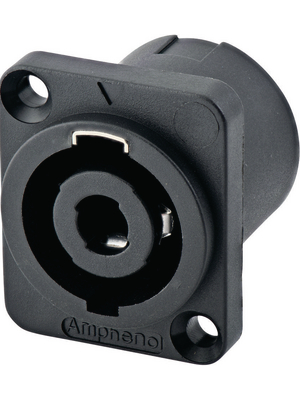 Amphenol - SP-4-MDV - Speaker panel-mount female receptacle black 4P, SP-4-MDV, Amphenol