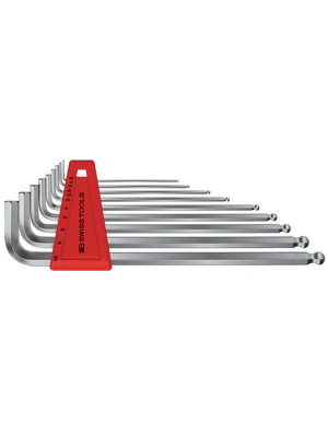 PB Swiss Tools - PB 212 H-10 - Ball Point Hex L-key Set;10, PB 212 H-10, PB Swiss Tools