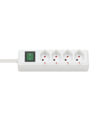 Brennenstuhl - 1159462724 - Outlet strip, 1 Switch, 4xType 13, 1.5 m, Type 12, 1159462724, Brennenstuhl