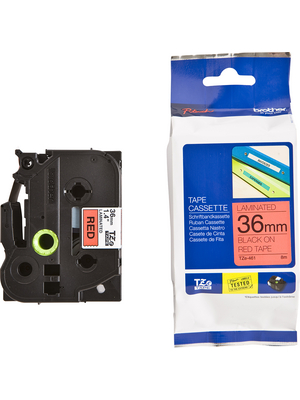 Brother - TZE-141 - Label tape 18 mm black on transparent, TZE-141, Brother