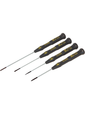 C.K Tools - T4884X ESD - Screwdriver set ESD 4 p., T4884X ESD, C.K Tools
