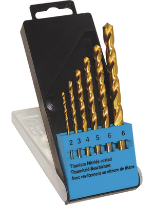 C.K Tools - T3293 - HSS drill set, 6 pcs, T3293, C.K Tools