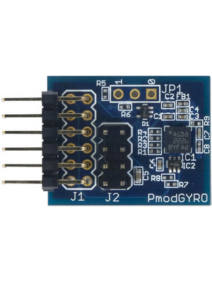 Digilent - 410-215 PMODGYRO - PmodGYRO, Module, SPI / I2C, 410-215 PMODGYRO, Digilent