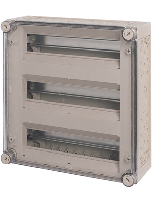 Eaton - AE/I44E - MCB enclosure pebble grey RAL 7032 Polycarbonate IP 65 N/A, AE/I44E, Eaton