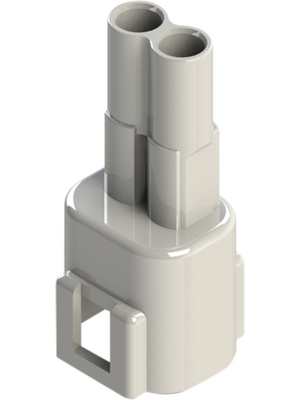 Edac - 572-002-000-100 - Plug housing Pitch5.8 mm Poles 2 572, 572-002-000-100, Edac