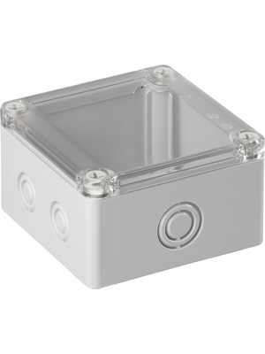 Ensto - SPCM101006T - Plastic enclosure 100 x 100 x 60 mm grey PC IP 66/67 N/A Cubo S, SPCM101006T, Ensto