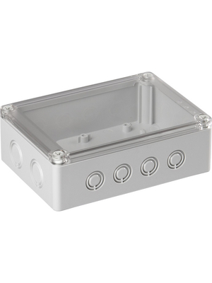 Ensto - SPCM131806T - Plastic enclosure 125 x 175 x 60 mm grey PC IP 66/67 N/A Cubo S, SPCM131806T, Ensto