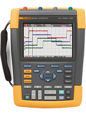 Fluke - FLUKE 190-504/EU - Handheld Oscilloscope ScopeMeter 4x500 MHz 5 GS/s, FLUKE 190-504/EU, Fluke