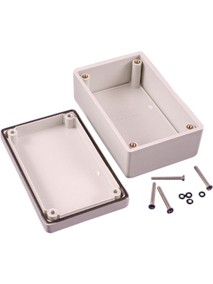 Hammond - 1594CWGY - Plastic enclosure 66 x 105 x 33 mm grey ABS IP 65 N/A, 1594CWGY, Hammond