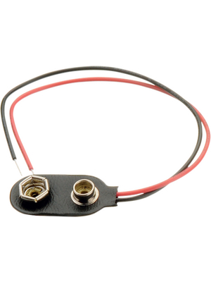 Keystone - 233 - Battery holder 1 x 9 V 150 mm, 233, Keystone