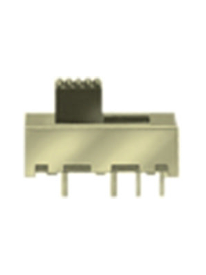 Knitter-Switch - MFP 1323 - Miniature slide switch on-on-on 15.5 x 6.0 x 9.2 mm 1P, MFP 1323, Knitter-Switch
