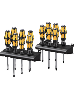 Wera - Kraftform Big Pack 900 - Screwdriver set, Pozidriv / Slotted / Phillips / TORX?, Number of Tools:13, Kraftform Big Pack 900, Wera