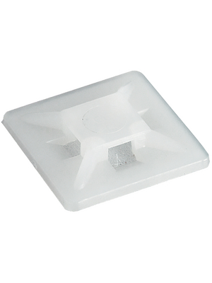 RND Cable - RND 475-00382 - Cable tie mount 5.5 mm white, RND 475-00382, RND Cable