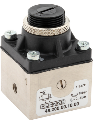 Kuhnke - 48.200.00.10.10 - Pressure regulator 0...1 bar, 48.200.00.10.10, Kuhnke