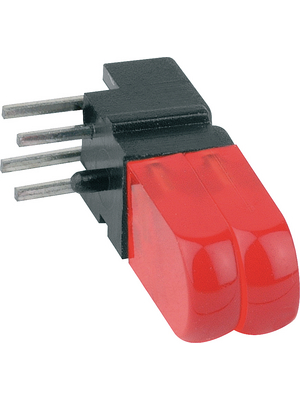 Mentor - 1803.2232 - PCB LED 5 x 5 mm round red standard, 1803.2232, Mentor