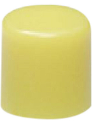 NKK - AT443E - Push-button Cap 8 x 7.6 mm, yellow, AT443E, NKK