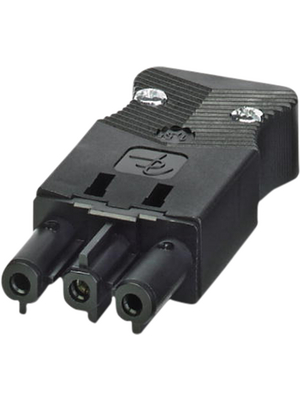 Phoenix Contact - PLD E 608-CO-FS - Connector, black, PLD E 608-CO-FS, Phoenix Contact