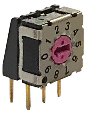 RND Components - RND 210-00143 - Rotary DIP switch BCD 3+3, RND 210-00143, RND Components