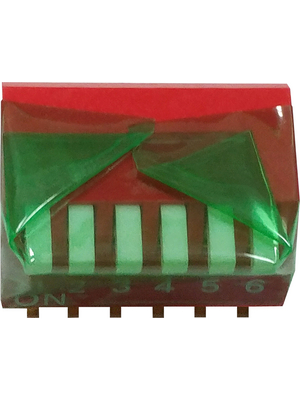 RND Components - RND 210-00173 - DIP switch 6P, RND 210-00173, RND Components