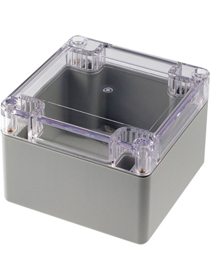 RND Components - RND 455-00198 - Plastic enclosure 120 x 120 x 90 mm light grey PC IP 65 N/A, RND 455-00198, RND Components