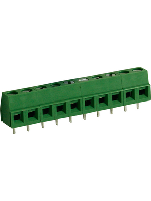 RND Connect - RND 205-00053 - PCB Terminal Block Pitch 5 mm horizontal 10P, RND 205-00053, RND Connect