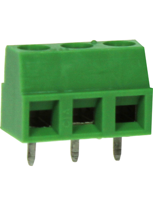 RND Connect - RND 205-00233 - PCB Terminal Block Pitch 5.08 mm horizontal 3P, RND 205-00233, RND Connect