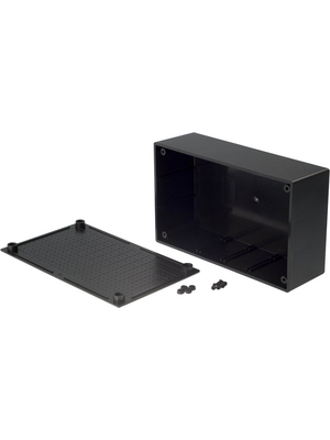 RND Components - RND 455-00088 - Plastic enclosure 95.5 x 157.8 x 53 mm black ABS N/A, RND 455-00088, RND Components