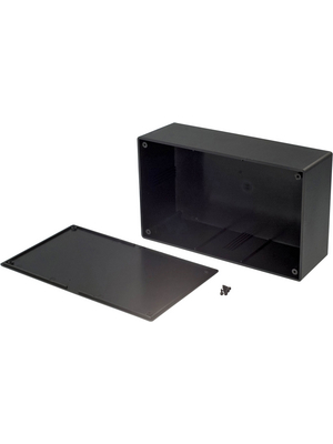 RND Components - RND 455-00098 - Plastic enclosure 113 x 189 x 66.6 mm black ABS N/A, RND 455-00098, RND Components